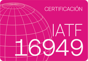 Certificación de calidad IATF 16949 de Lizarte
