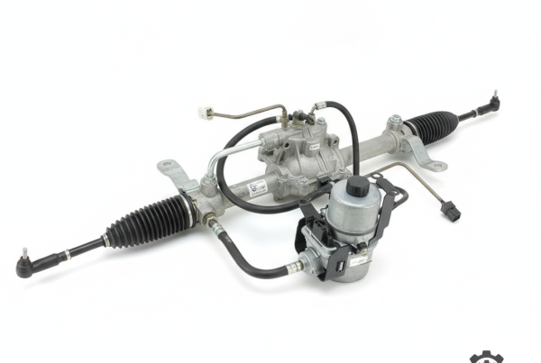 Conjunto de cremallera de dirección asistida electrohidráulica EHPS reconstruida para coche Saab con bomba y latiguillos integrados.